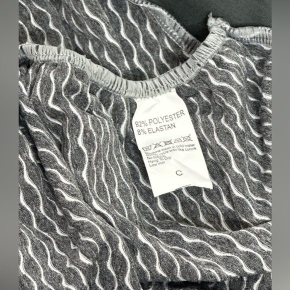 Grey High Waisted Spandex Yoga Leggings - Picture 13 of 16